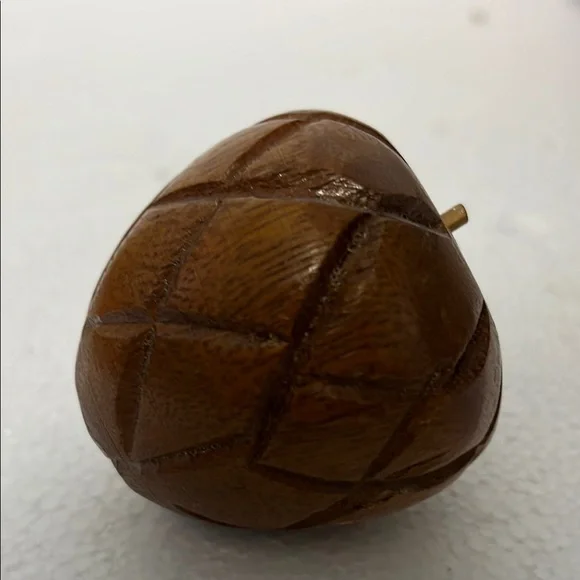 Wooden MCM Fruit Bowl Decor - Picture 11 of 14